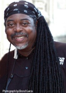 Courtney Pine, photographed by Elrond Garcia, at the Lost at Sea Festival, Isle of Wight