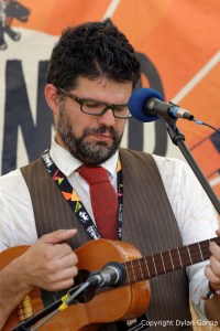 Kobo Town at the Backstage of WOMAD 2014 by Dylan Garcia