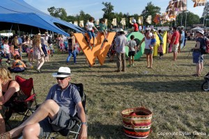 Revellers at WOMAD 2014 by Dylan Garcia