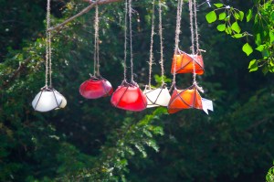 Trader's display at WOMAD UK 2015