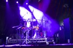Stage prepared for Hossam Ramzy at WOMAD UK 2015