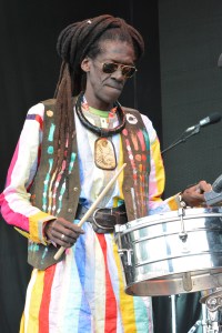 Cheikh Lô at WOMAD UK 2015, photo by Dylan Garcia