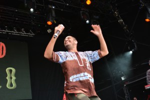 Criolo at WOMAD UK 2015, photo by Dylan Garcia