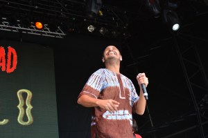 Criolo at WOMAD UK 2015, photo by Dylan Garcia
