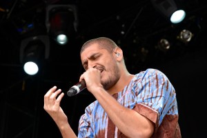 Criolo at WOMAD UK 2015, photo by Dylan Garcia