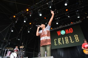 Criolo at WOMAD UK 2015, photo by Dylan Garcia