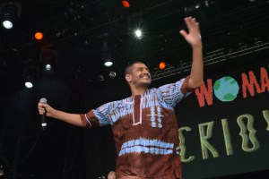 Criolo at WOMAD UK 2015, photo by Dylan Garcia