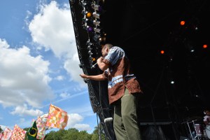 Criolo at WOMAD UK 2015, photo by Dylan Garcia