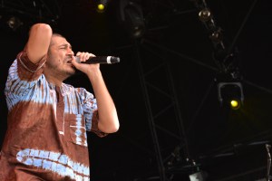 Criolo at WOMAD UK 2015, photo by Dylan Garcia