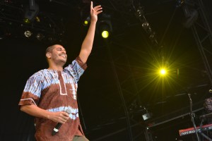 Criolo at WOMAD UK 2015, photo by Dylan Garcia