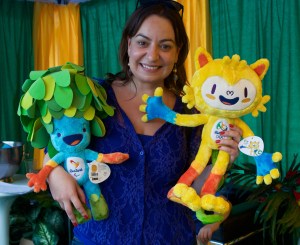 The Mascots for 2016 Olympics in Brazil: Tom & Vinicius, Brasil Day, August 08 2015, by Ronise Nepomuceno