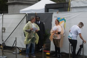 Brazil Day entrance of Guest Area